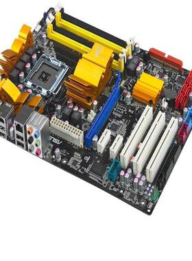 ASUS华硕P5Q SE PLUS PRO E P45 8相供电775/DDR2全固态主板