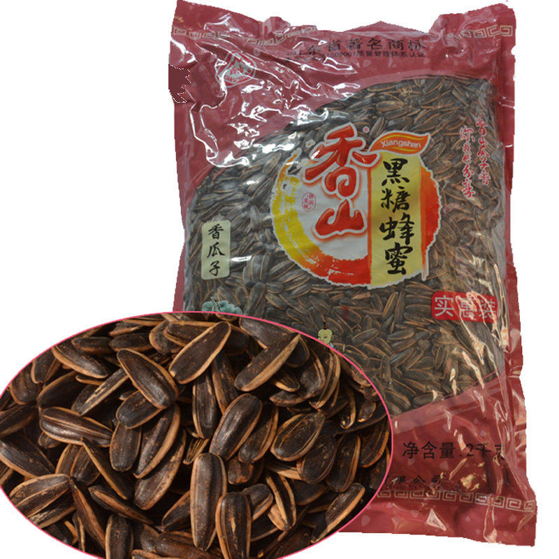 2千克香山焦糖味香瓜子瓜子焦糖葵花籽25年新货促销包邮价