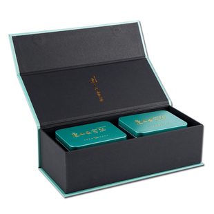 2025新茶庐山云雾茶明前一级绿茶茶叶礼盒装送礼春茶铁罐装2*60g