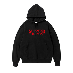 美剧周边怪奇物语 STRANGER THINGS秋冬连帽卫衣男女学生外套衣服