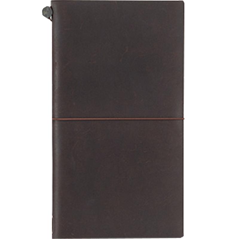 【买二份送一份】midori Traveler's Notebook旅行者标准型皮质笔记本节日送礼