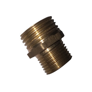 铜接头3分变4分变径 铜对丝 双外丝直接3分外丝转4分外丝 1/2-3/8