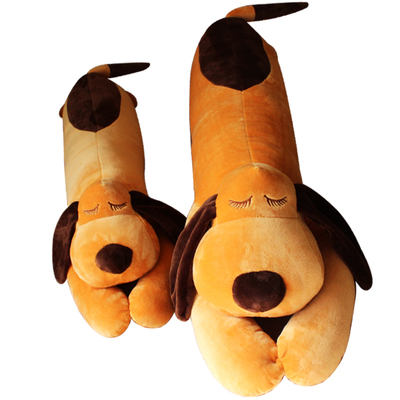 趴趴狗毛绒玩具公仔长形睡觉抱枕
