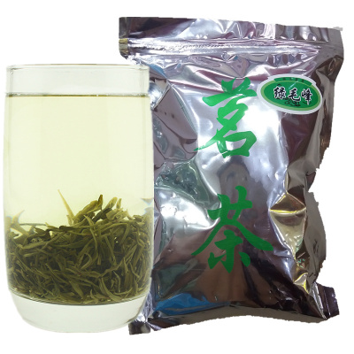 高山炒青绿茶 绿毛峰250g 散装铝袋 威远特产 包邮2份减3元