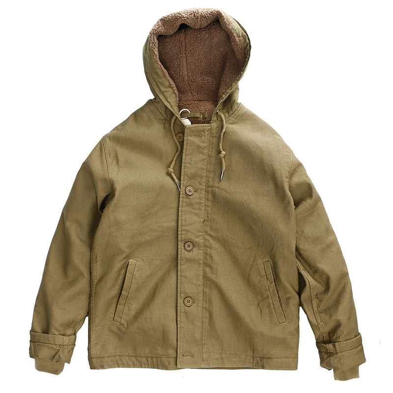 n-1甲板服男美式复古工装海军