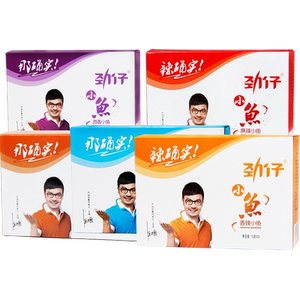 【劲仔】多口味香辣小鱼干20包