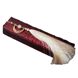 墨忆轩独家原创「尊月」三生三世枕上书成玉金月亮古风挂坠扇坠