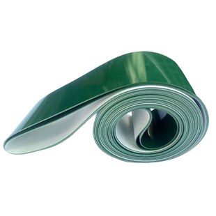 PVC输送带绿色轻型平皮带 生产输送传动流水线现货可任意尺寸订制