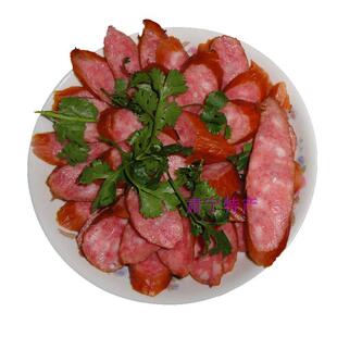 河北肃宁窝北沃北王传永香肠灌煮熏肠手掰肠脆皮瘦肉肠5件装礼盒