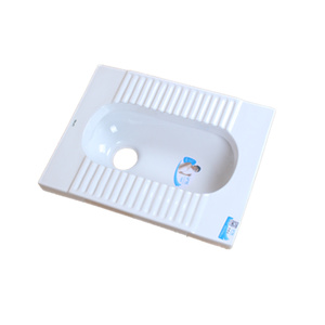 卫浴用品蹲便器 陶瓷直冲大便器 厕所超薄蹲坑 蹲厕 公厕蹲便促销