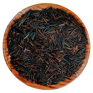 1号野米 加拿大美国苏比利尔 冰湖松针米 菰米雕胡米黑米进口454g