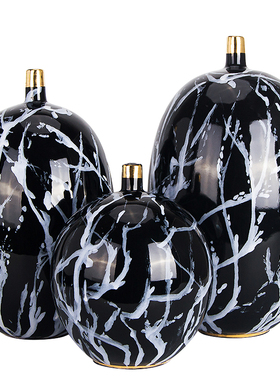 新中式风博古架手绘艺术装饰品