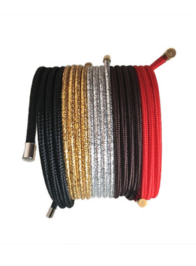 包邮吸金绳可穿3d硬金磁力手链绳