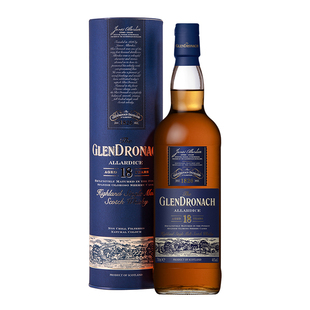 格兰多纳18年高地单一麦芽威士忌Glendronach阿勒代斯雪莉桶洋酒