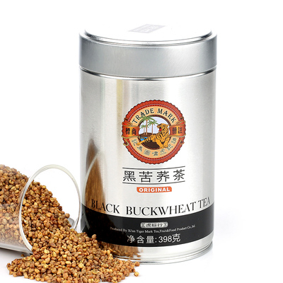 398g大凉山全胚芽虎标行黑苦荞茶
