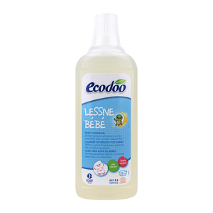 逸乐舒ecodoo法国进口 欧盟有机浓缩婴儿衣物专用洗衣液750ml