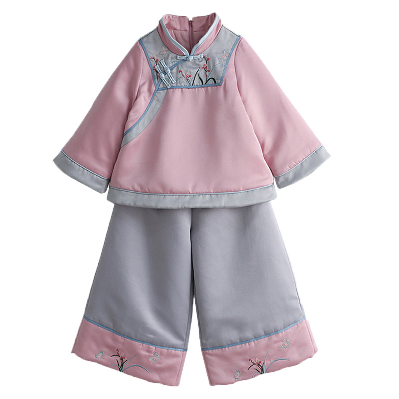 兰花棉袄刺绣棉服下单立减20