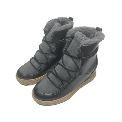 AIGLE户外雪地靴保暖加绒内增高