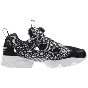 Reebok Insta Pump Fury 黑白石斑 全白网面 充气鞋bs6556 bs604