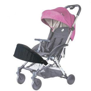 昆塔斯/奥云龙婴儿推车通用脚拖 轻便伞车童车配件 加长脚托脚踏