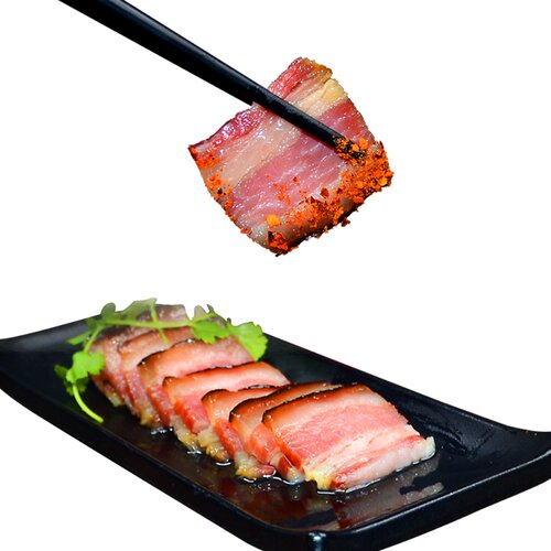 四川特产五花柴火腊肉农家自制烟熏正宗风味腊肉熏肉腊肠贵州湖南
