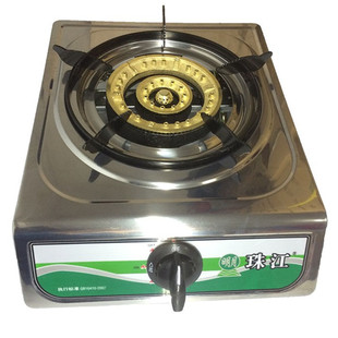 新款生力牌高压猛火炉商用液化气台式灶头大排档煤气中压快速单灶
