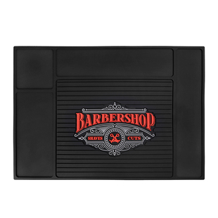 硅胶防滑垫 barber电推剪防滑垫理发店工具防滑收纳垫子展示垫