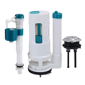 马桶坐便器水箱配件双按抽水连体马桶进水阀出水阀洁具套装