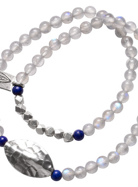 梅朵文创未央简约925925银手链