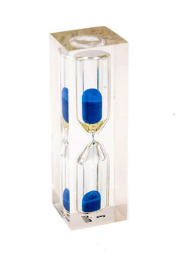 不易碎水晶30秒沙漏计时器