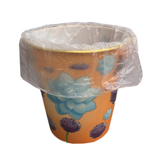 白色透明家用酒店办公宾馆客房纸篓专用45*50*60平口小号塑垃圾袋