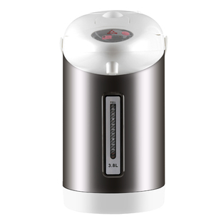 正品铁山角 家用不锈钢保温电热水瓶 电动出水3.8L防干烧电开水壶