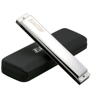 东方鼎T2403初学者自学零基础学生用成人高级入门24孔复音C调口琴