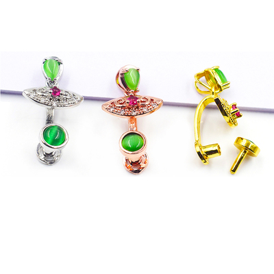 银扣绿松镶嵌蜜蜡和田玉男女款