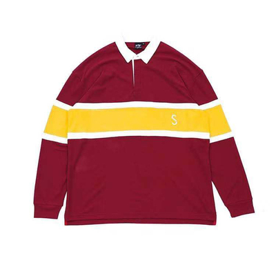 嘻款嘻哈滑板拼色长袖衫