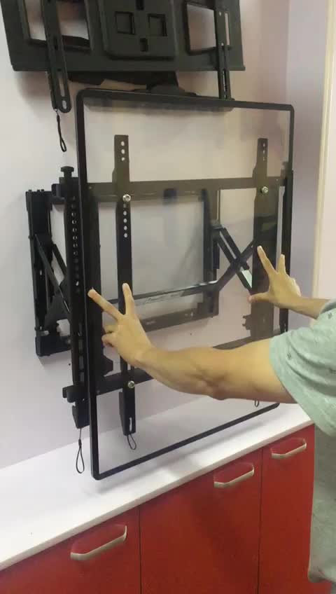 VCL600B 50KG TELESCOPIC CEILING MOUNT 600 X 400 VESA  TILT & SWIVEL VENTURI VCL-600B main image 1