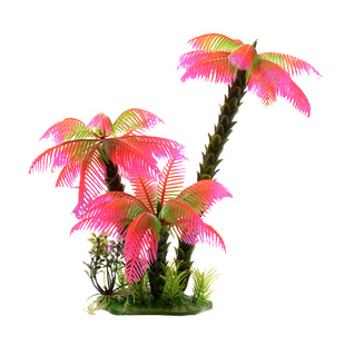 鱼缸造景装饰椰子树 水族箱套餐大号沙滩椰子道具鱼缸装饰小摆件