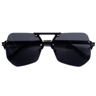 墨镜女潮2019新款大框个性男士透明眼镜网红大壮同款无框太阳镜