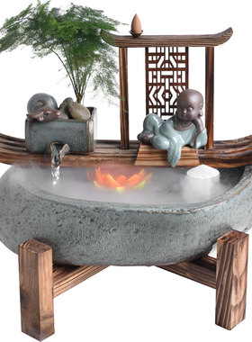 倒流香办公室桌面风水开业礼品