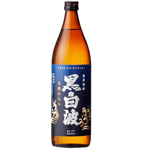 日本烧酒萨摩黑白波本格芋烧酎原装进口甘薯发酵蒸馏酒微醺地瓜烧