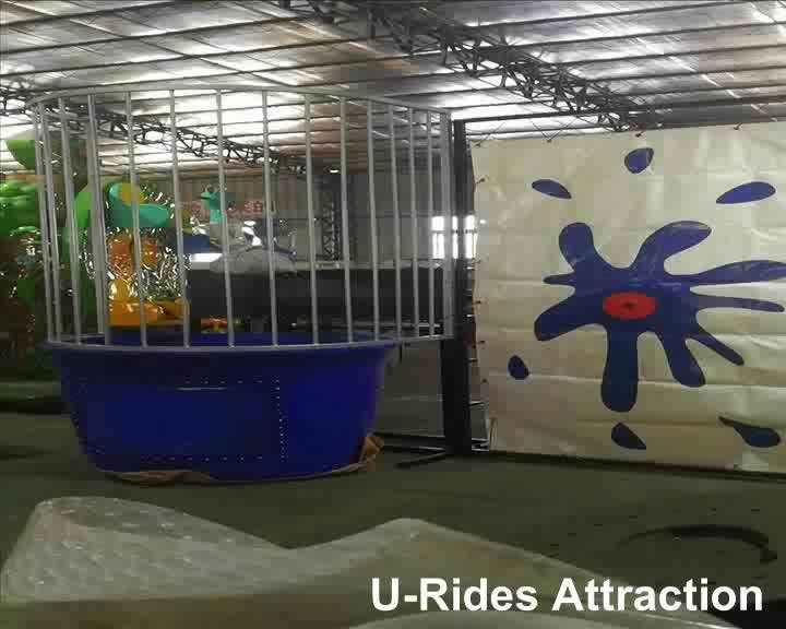 Round Dunk Tank With Plastic Water Bucket For Amusement Buy Dunk Tank