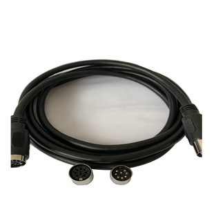 现做8芯八针纯铜公母手拉手会议系统话筒麦克风连接延长线