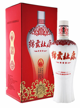 河南杜康酒绵柔3星纯粮白酒特价