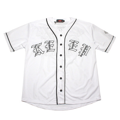 美式嘻哈popping西海岸棒球衫