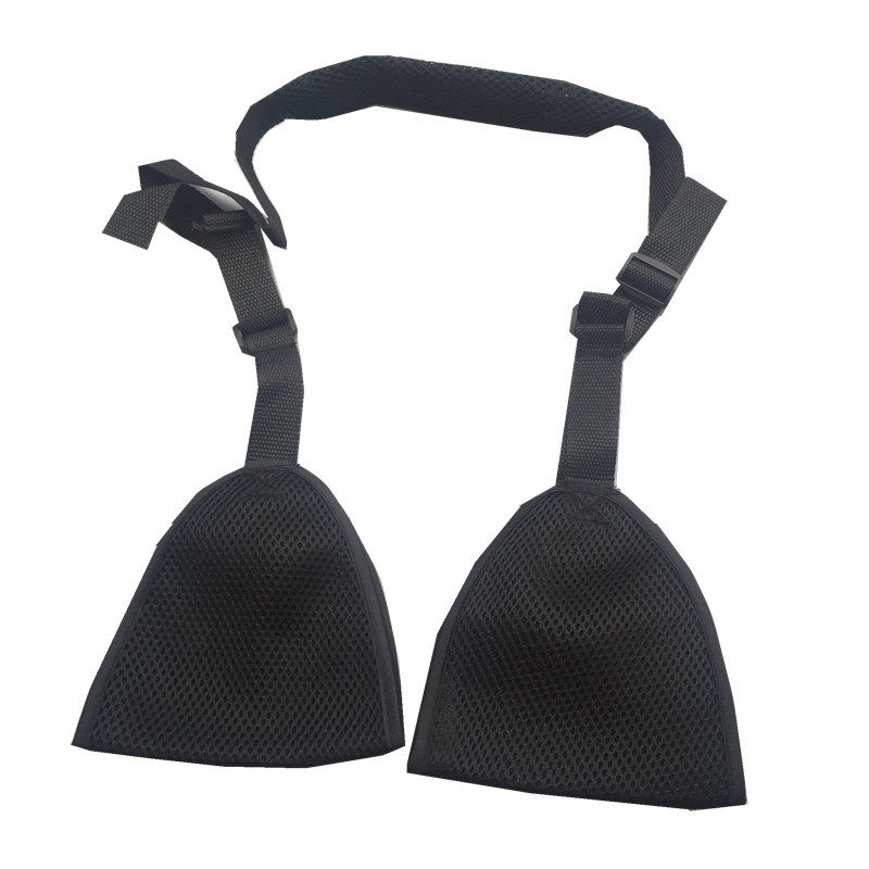 透气款前臂吊带肩颈腕托手腕骨折扭伤固定带支架成人儿童款三角巾