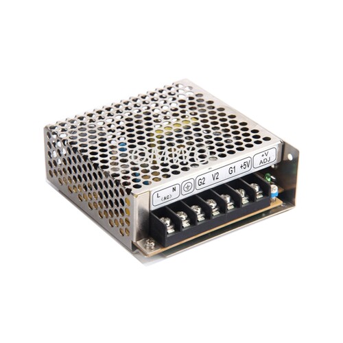 NED-35B 5V2.2A24V1.0A双组输出明维工业控制直流开关电源供应器