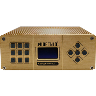 车载FM调频发射器罗尼T35M发射机35瓦大功率调频广播高清TF卡播放