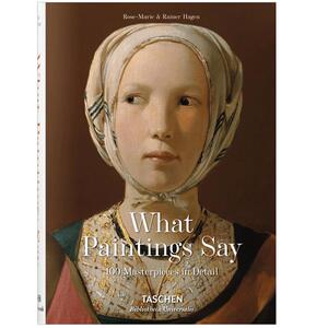 【现货】[TASCHEN出版]原版英文What Paintings Say100 Masterpieces100个大师作品细节绘画作品集 原版油画绘画图书籍