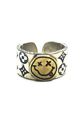 物好运戒指LotusStudio純銀微笑