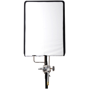 摄影大号四色旗板不锈钢旗板四色布75*90CM大号黑白金银反光板